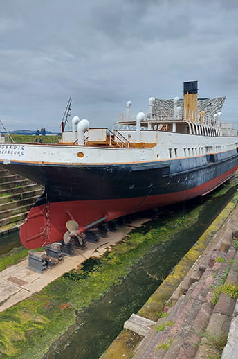Shipyard in Belfast 